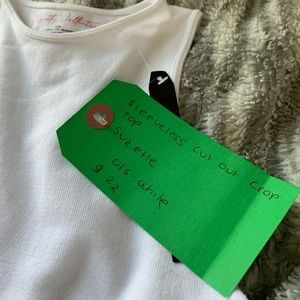 Sleeveless Cut Out Crop Top